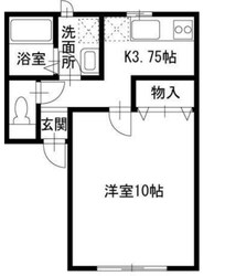 プラネッツ湘南Bの物件間取画像